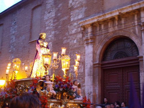 Jesús Nazareno de Medinaceli, en la procesión del Jueves Santo